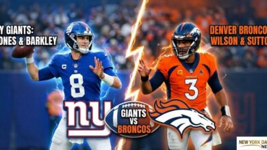 new york giants vs denver broncos match player stats