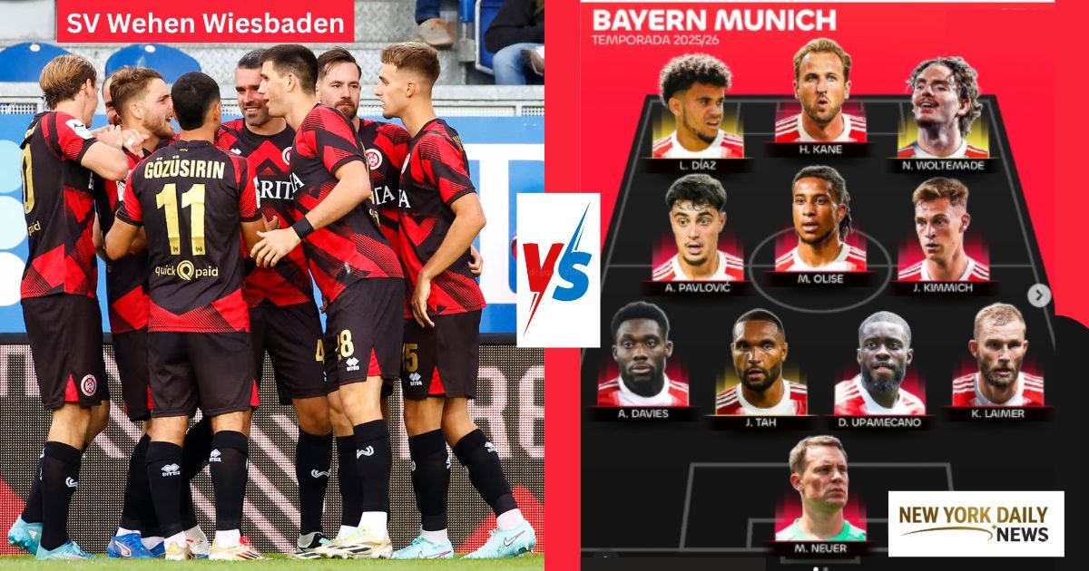 sv wehen wiesbaden vs bayern munich lineups