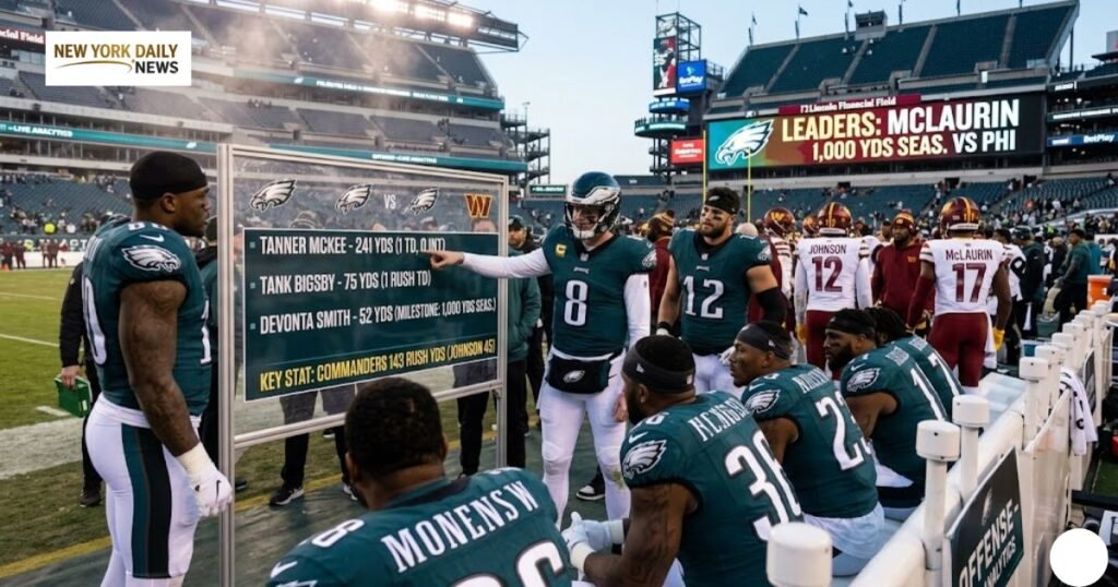 Philadelphia Eagles vs Washington Commanders Match Player Stats